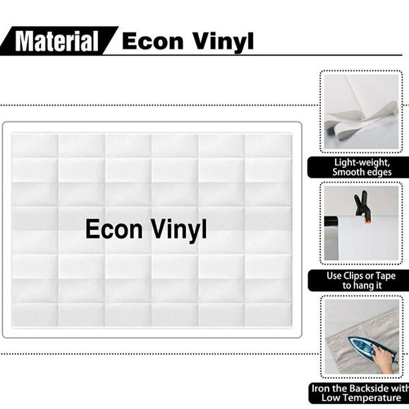 EUC Cute Large Rubber Ducky Baby Shower Party Vinyl Backdrop Banner 7' x 5' - Picture 4 of 4